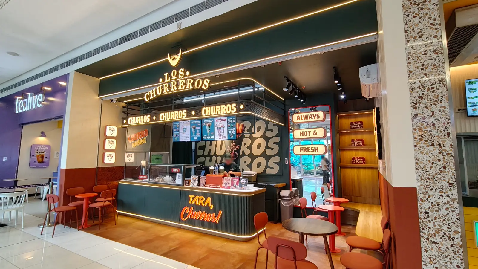 LOS CHURREROS in SM City North EDSA